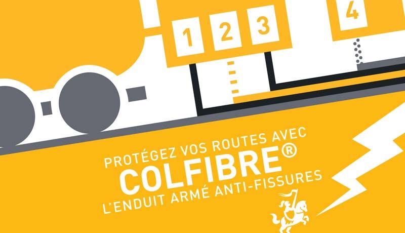 COLFIBRE&reg; est un enduit anti-fissures, arm&eacute; par des fibres de verre dispers&eacute;es entre deux couches d&rsquo;&eacute;mulsion.